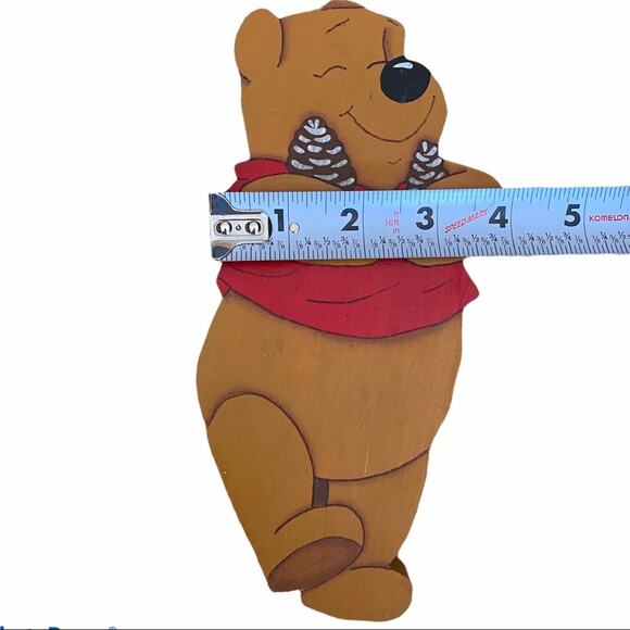 Handmade Hand-Painted Disney Winnie the Pooh Wooden Plaque - Picture 2 of 4